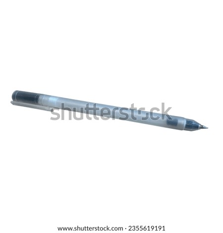 Pen isolated on white background, Diecut