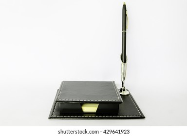 Pen And Leather Stand