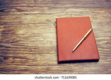 pen and notepad