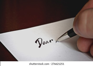 Pen To Write A Letter Dear