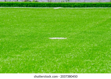 Penalty Shootout On Artificial Grass In Soccer Field.