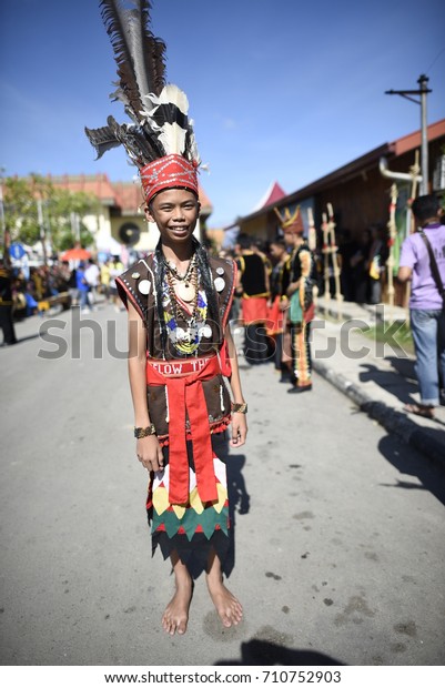 Young Man From Murut Tribe In Traditional Costume Editorial Photography Image Of Legacy Dusun 60546677