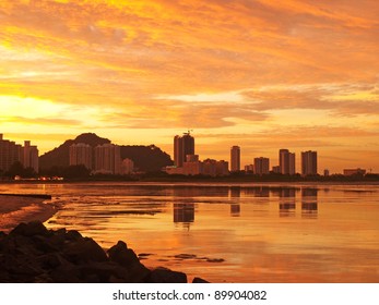 Penang Beach Late Afternoon