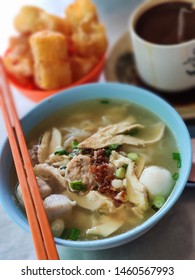 Penang Hawker Food Breakfast Noodle Soup (Koay Teow Thing)