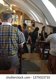 Penang, Malaysia, 19 April 2019. A Church In Malaysia Conducting Good Friday Mass