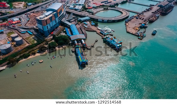 Penang Malaysia January 21 2019 Aerial Stock Photo Edit Now 1292514568