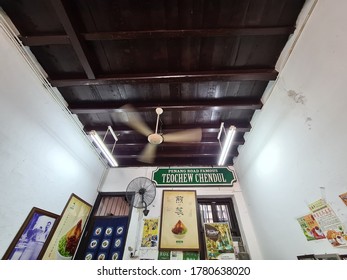 PENANG, MALAYSIA - JULY 18,  2020 : Penang Road Famous Teochew Chendul