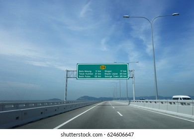 Sultan Abdul Halim Muadzam Shah Bridge Images, Stock Photos 