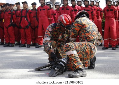 Penang, May 22, 2022- WORLD FIREFIGHTERS DAY 2022 Was Officiated By The Prime Minister Of Malaysia Dato 'Sri Ismail Sabri Bin Yaakob.