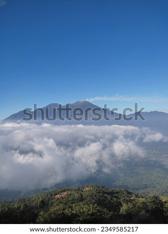 Penanggungan mountain. One of the mountain in Indonesia