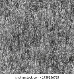 Pencil art seamless pattern, abstract repeat hand drawn sketch texture, natural dark grunge background illustration - Shutterstock ID 1939156765