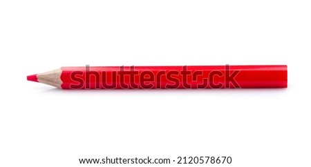 pencil color isolated on white background