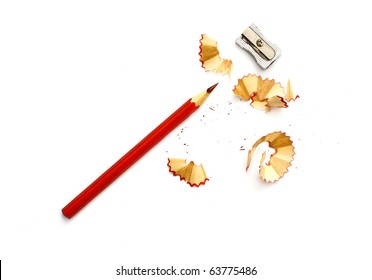 Pencil Eraser and pencil sharpener
