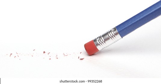 Pencil Erasing A Mistake