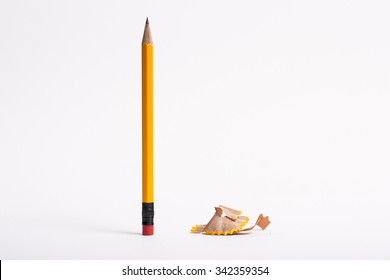 Pencil Isolated On White Background
