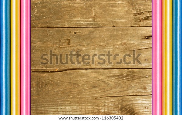 pencil and old wood\
texture for background
