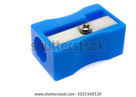 Pencil Sharpener Isolated on White Background.