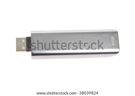 Pendrive isolated on white background