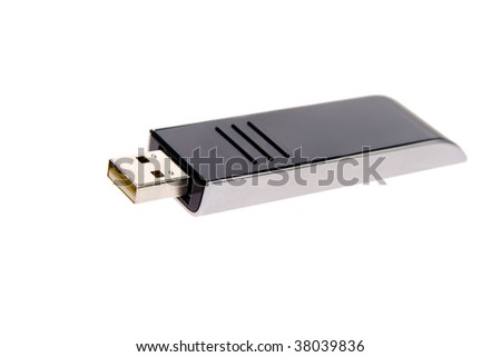 Pendrive isolated on white background