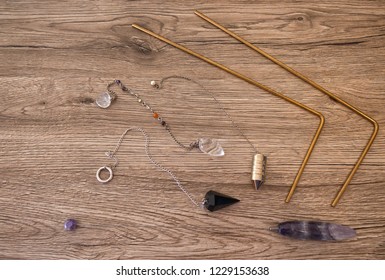 Pendulum And Dowsing Rods