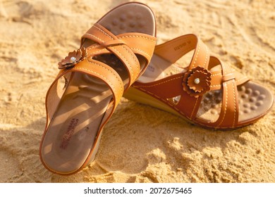 Sandals On the Sand Images, Stock Photos u0026 Vectors  Shutterstock