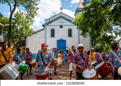 
Penha De França, São Paulo, Brazil. February 2019. Carnival Block, 