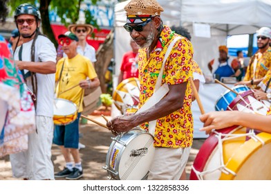 
Penha De França, São Paulo, Brazil. February 2019. Carnival Block, 