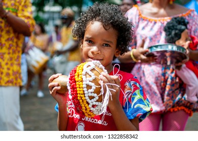 
Penha De França, São Paulo, Brazil. February 2019. Carnival Block, 