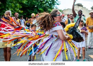 
Penha De França, São Paulo, Brazil. February 2019. Carnival Block, 