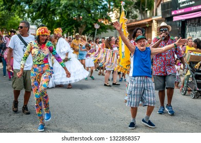 
Penha De França, São Paulo, Brazil. February 2019. Carnival Block, 