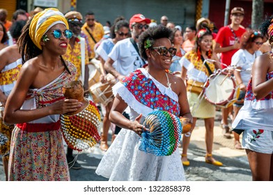 
Penha De França, São Paulo, Brazil. February 2019. Carnival Block, 