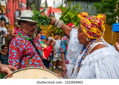 
Penha De França, São Paulo, Brazil. February 2019. Carnival Block, 