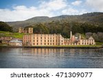 The penitentiary building at Port Arthur in Tasmania, Australia