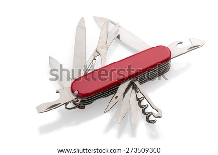 Penknife, Resourceful, Multi-Tasking.