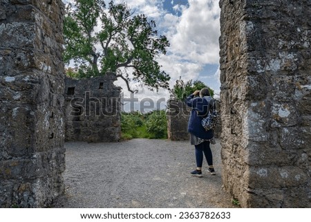 Penmon Priory on the Isle of Anglesey , North wales