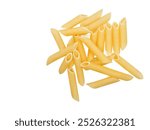 Penne Pasta on the isolated white background