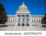 The Pennsylvania State Capitol Complex in Harrisburg, PA, USA