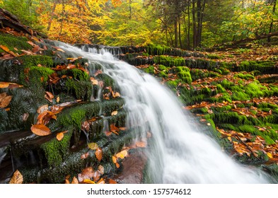 Pennsylvania Waterfall Ricketts Glen Allegheny Mountains