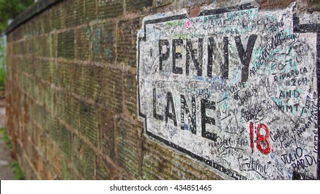 Penny Lane, Liverpool