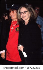 Penny Marshall And Carol Kane At DENIS LEARY FIREFIGHTERS FOUNDATION BENEFIT, NY 10/15/2001