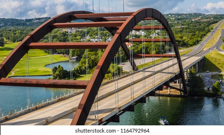 Pennybacker Bridge In Austin, TX