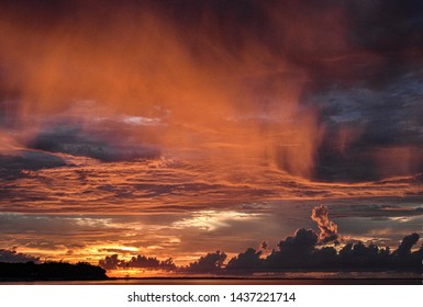 Pensacola Bay, Florida At Sunrise 