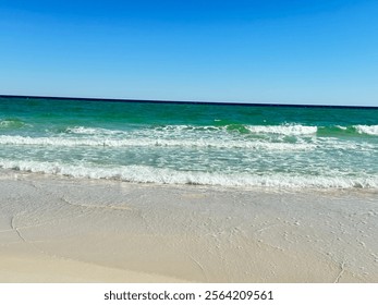 Pensacola beach, coastal waves, Gulf of Mexico - Powered by Shutterstock