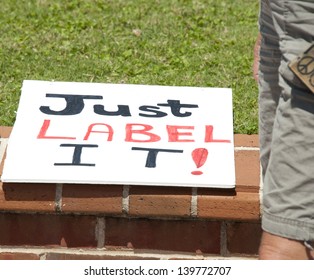 PENSACOLA, FL - 25 MAY: Protesters In Pensacola, FL Gather On May 25, 2013 To Support Worldwide 