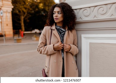 Pensive African Woman Elegant Casual Outfit Stock Photo 1211476507 |  Shutterstock