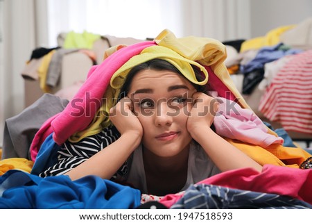 Similar – Image, Stock Photo Wear colourful Chaos