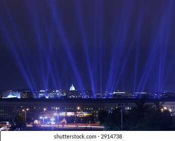 Pentagon Building In Washington DC