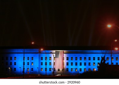 Pentagon Building In Washington DC