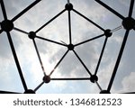 Pentagon shape frame