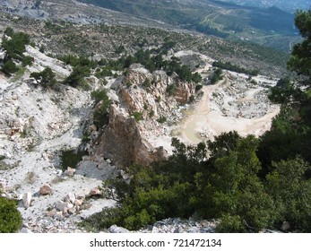 Penteli mountain Athens Greece 